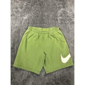 Nike Sweat Shorts Mens Large Green Athletic Sportswear Workout Drawstring